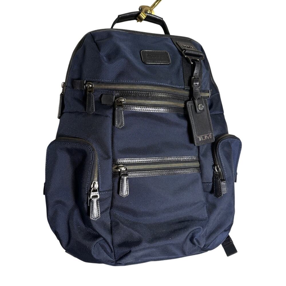 Tumi Alpha Bravo Knox Backpack in Navy